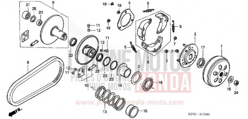 DRIVEN FACE SH1503 de 2003